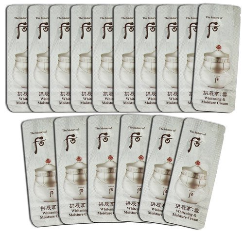 The History of Whoo Gongjinghyang Seol Whitening & Moisture Cream 30ml= 1ml x 30pcs