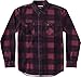 RVCA Men's Wayman Plaid Long Sleeve Shirt