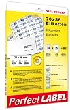 Produkt-Bild: Data Becker 70 x 36 mm Etiketten
