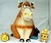 Kitchen & Housewares : Bull Cow Ceramic Cookie Jar with Salt & Pepper Shakers
