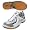 Ashaway 3500i Indoor Court Shoes (Mens) White/Blue - size 7.5