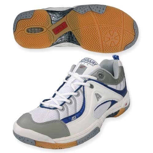 Ashaway 3500i Indoor Court Shoes White Blue