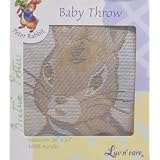Beatrix Potter PETER RABBIT Baby Throw Blanket by Peter Rabbit