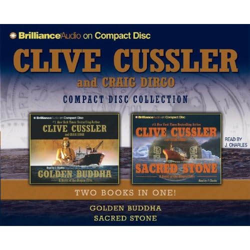 Clive Cussler CD Collection: Golden Buddha and Sacred Stone (Oregon Files Series)