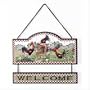 Rooster "Welcome" Sign