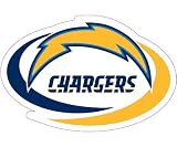 San Diego Chargers Car Magnet Decal (12 -inch)