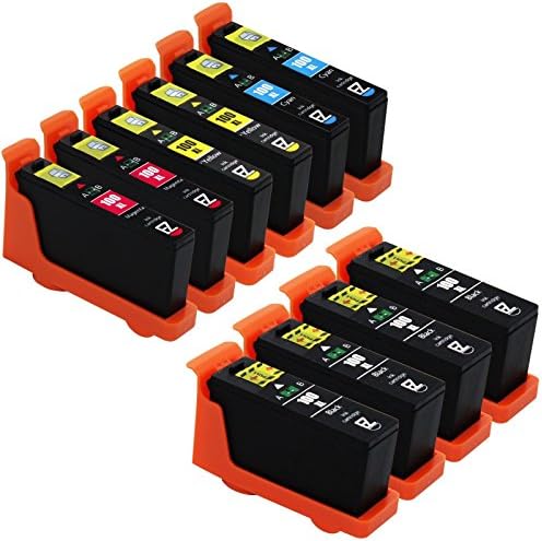 10 Pk 100XL 100 XL Black &amp; Color Ink Cartridge for Lexmark Prevail Pro705 Pro706