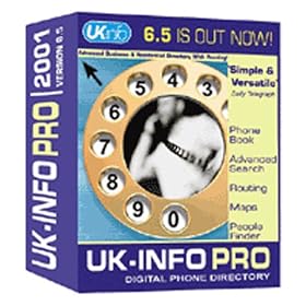 UK-Info Disk 6.5 Pro Phone Directory