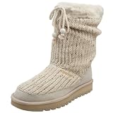 513KAZda0qL. SL160  Skechers Womens Keepsakes   Blur Casual Sweater Boot,Natural,10 M US