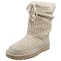 Skechers Women's Keepsakes - Blur Casual Sweater Boot,Natural,10 M US