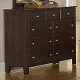 Triple Dresser - 9 Drawers - Vaughan Bassett 304-003