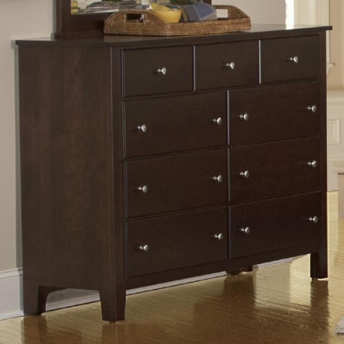 Triple Dresser - 9 Drawers - Vaughan Bassett 304-003