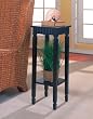 Contemporary "Merlot" Plant Stand - Overpacked By Powell Furniture