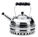 Simplex Beehive Gas Tea Kettle, Chrome