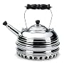 Simplex Beehive Gas Tea Kettle, Chrome