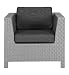 Autograph Puccini Armchair Silver Rattan
