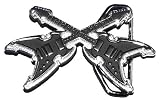 GG22 Dueling Electric Guitars Belt Buckle