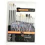 ARTIST'S 15 BRUSHES.  ACRYLIC, OIL and WATERCOLOUR PAINT BRUSH