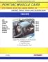 Salvage Yard Buyers Guide Pontiac Muscle Cars Engine, Drive Train and Suspension