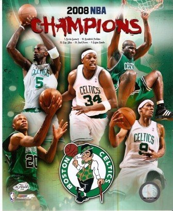 Boston Celtics 2008 NBA Champions 8x10 Photo