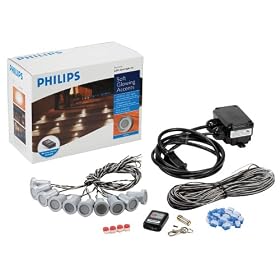 Philips Aurelle 10 LED Deck Light Kit, White by 