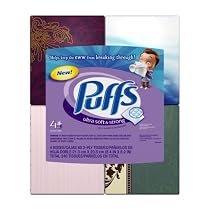 Puffs Ultra Facial Tissue, White, 2-Ply Tissues, 60-Count Box (Pack of 24)