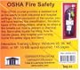 OSHA Fire Safety