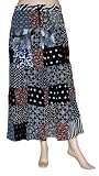 Stunning Sexy Women Party Wear Rajrang Bollywood Patch Work Dress Vintage Crape Hyppie & Gypsi Dancebelly Wrapround Long Skirt
