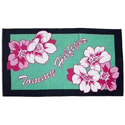 Tommy Hilfiger Beach Towel, Tommy Hibiscus