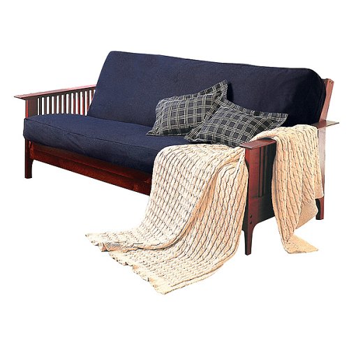 Twill Futon Cover - Navy (Full)