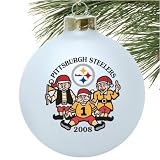 Pittsburgh Steelers White 2008 Collectors Series Ornament