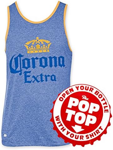 Extra Men's Pop Top Bottle Opener Tank Top