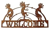 Kokopelli Welcome Sign