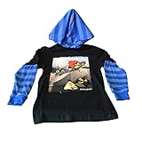 Angry Birds Skateboarding Birds Boys Long Sleeve Hooded Shirt