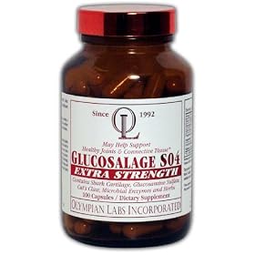Olympian Labs Glucosalage S04 Extra Strength 100-caps bottle (Packaging May Vary)