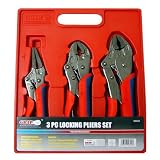 Grip 3 Piece Super Grip Locking Pliers Set 513KWP1A83L. SL160 Grip 3 Piece Super Grip Locking Pliers Set
