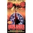 Highlander: Final Dimension [VHS] by 