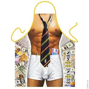 Business Man Novelty Apron