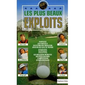Les Plus beaux exploits du Golf [VHS]