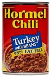 Hormel Turkey Chili with Beans, 98% Fat Free, 15-Ounce (Pack of 6) by Hormel Cheap