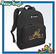 Peace Frogs Backpack Black Super Cool for Travel or School Bags - BEST QUALITY Unique Gifts For Boys, Girls, Adults, College Students, Men or Ladies