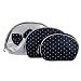 UberLyfe Set of 3 Multipurpose pouch Kit for Women - Navy Blue (PU-001177-BL3PC) RS.399.00