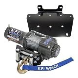 KFI ATV 3000lb Winch COMBO-KIT for a 2000-2004 Yamaha Big Bear 400