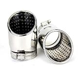 Audi Q5 2.0 Liter Chrome Stainless Steel Exhaust Muffler Tip 09-12 by D.D