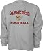 San Francisco 49ers Crewneck Sweatshirt: Reebok NFL Grey 2009 Stacked Helmet Crewneck Sweatshirt - X-Large