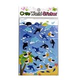 Real Felt Fun Easy Stickers - Dolphin Whale Pelican Island Gathering