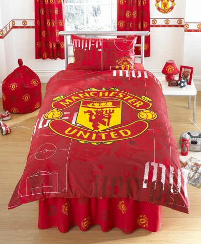 Zap Manchester United Red Fans Single Duvet Set