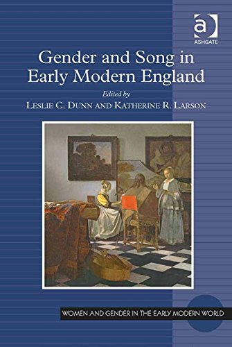 Gender and Song in Early Modern England (Women and Gender in the Early Modern World)