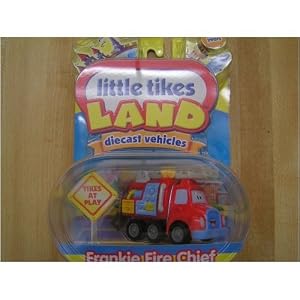 Little Tikes Land Diecast Vehicle - Frankie Fire Chief Truck