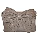 Studded Bow Cross-Body Handbag